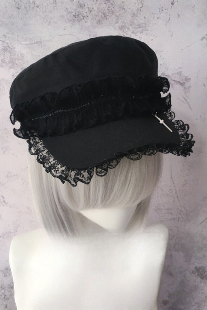 Double Layer Lace Hat