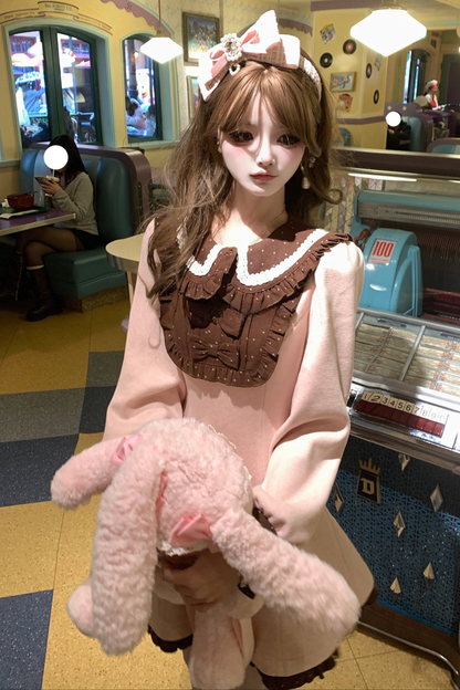 Sweet Chocolate Strawberry Dress