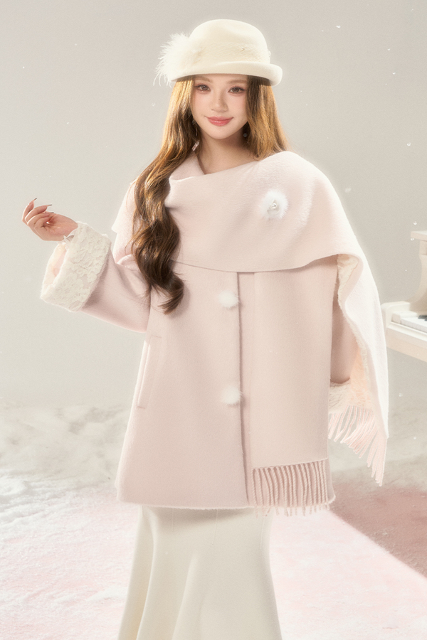Snow Scarf Sweet Coat
