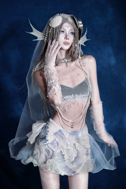 Velvet Pearl Lace Camisole