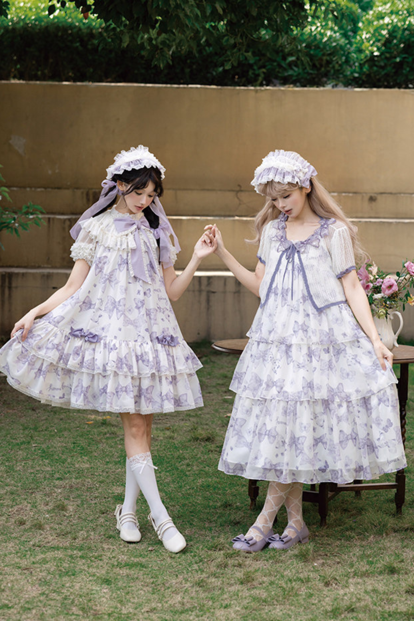 Eternal Garden Lolita Dress + Shirt + Cardigan