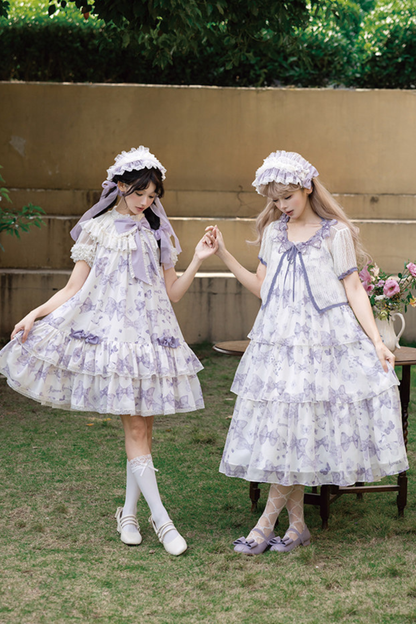 Eternal Garden Lolita Dress + Shirt + Cardigan