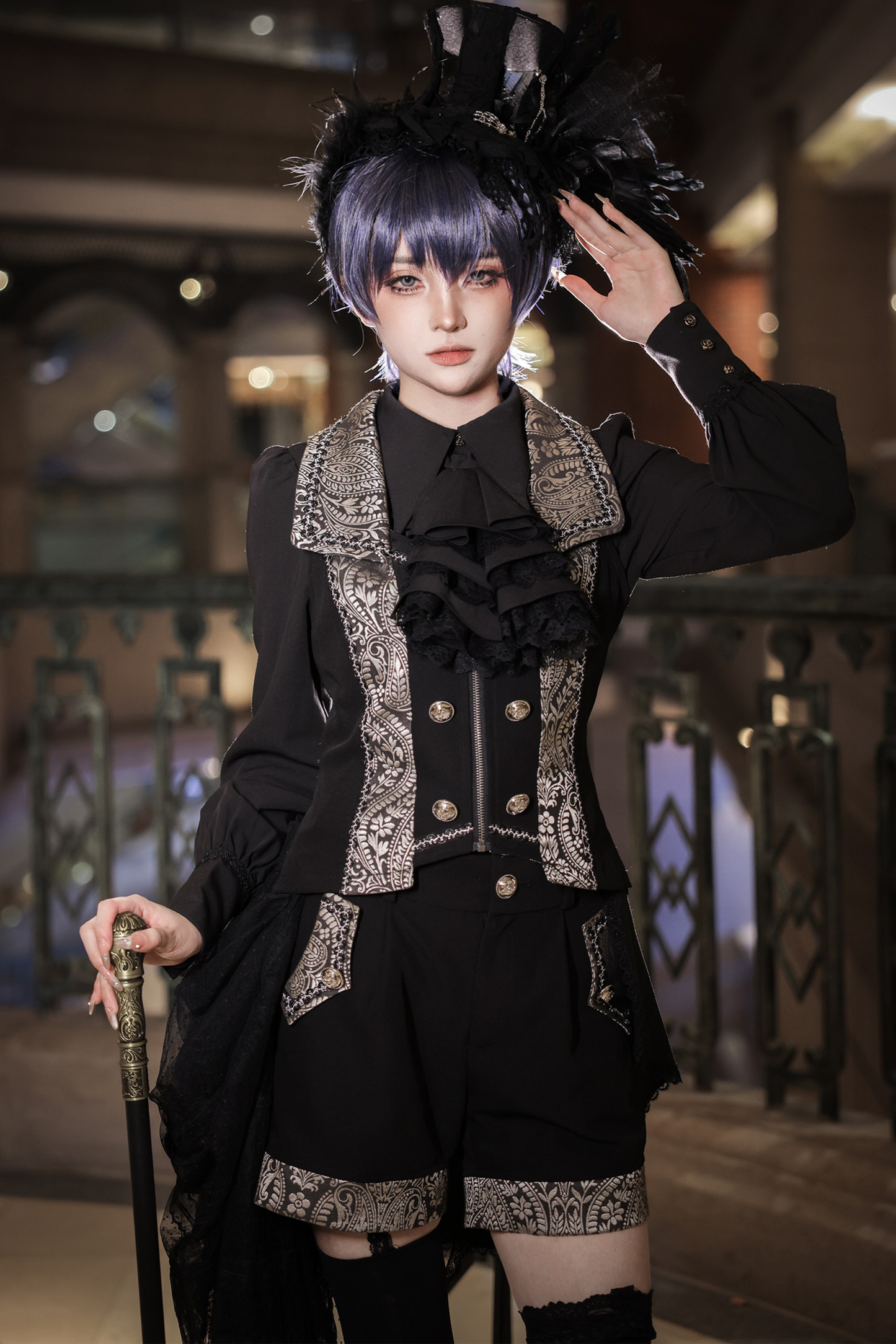 Dark Prince Lolita Jacket + Shirt + Pants + Vest