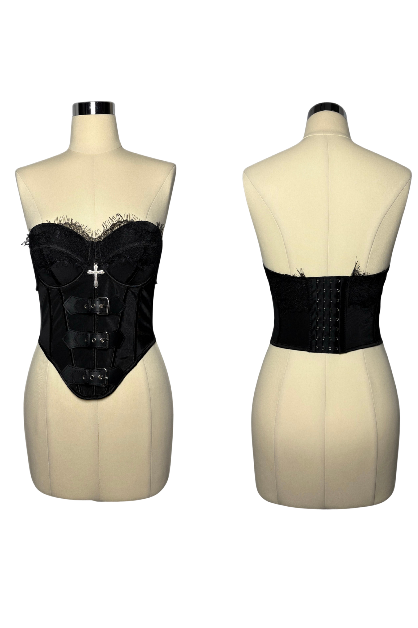 ダークナイトファーコルセット