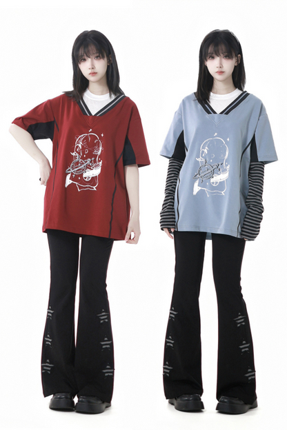 コズミックチルジャージトップス