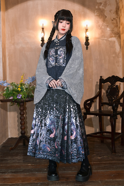 ミンスタイルハンフスカートセット