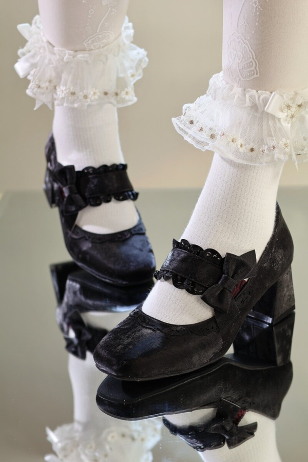 Butterfly Mid-Heel Lolita Shoes