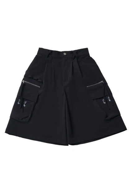 Puff Sleeve Shirt + Shorts + Tie
