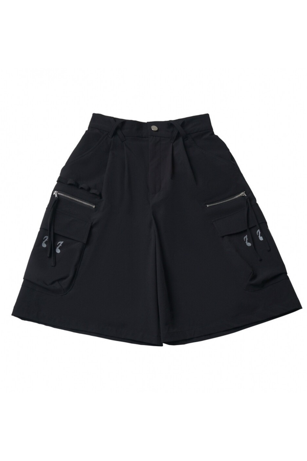 Puff Sleeve Shirt + Shorts + Tie
