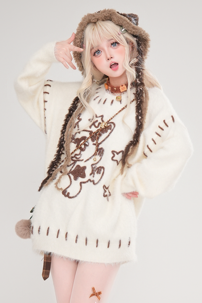 ソフトニットセーター