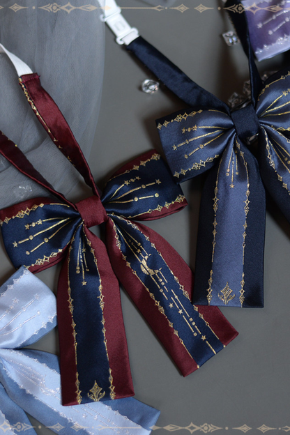 Galaxy ribbon tie