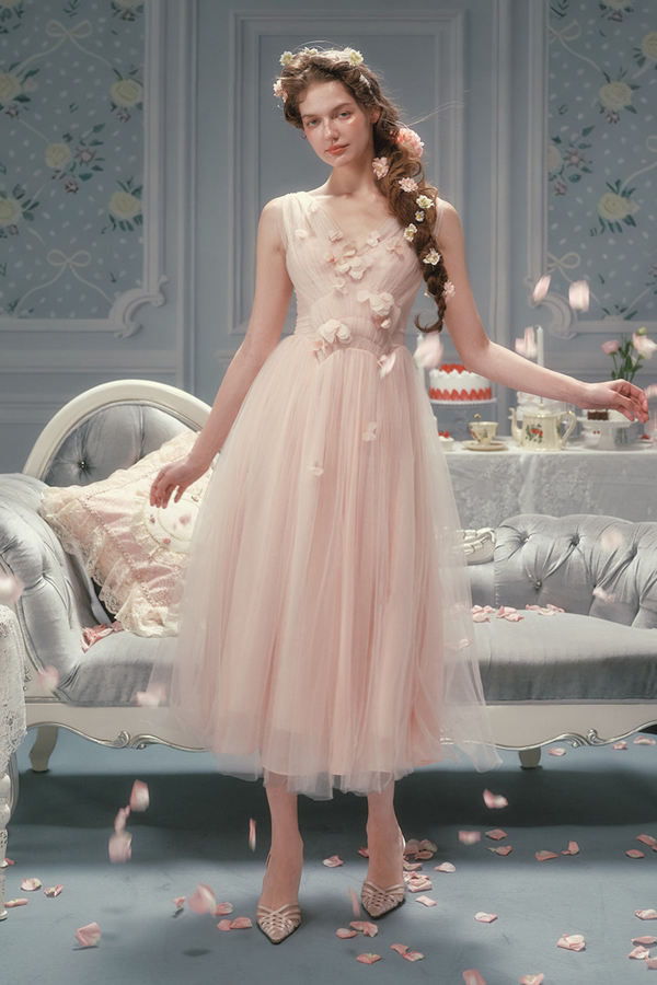 Romantic French Lace Dress