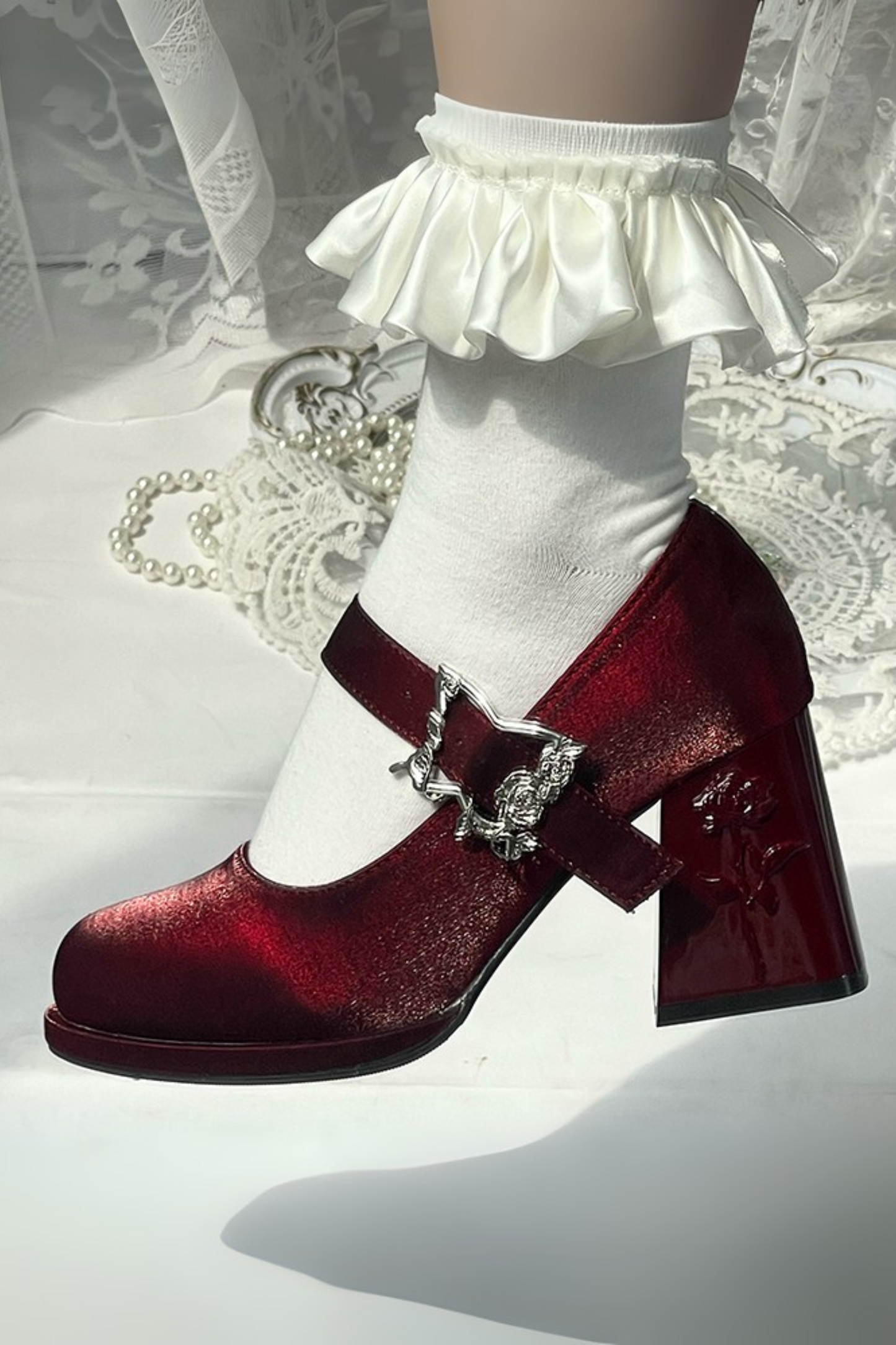 Floating Dreamland Platform Block Heels