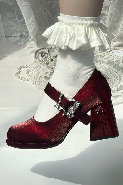 Floating Dreamland Platform Block Heels