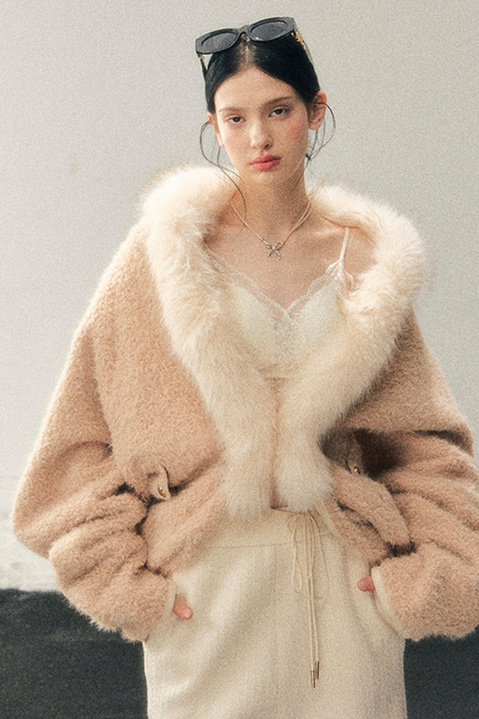 Franzoesischer Warmer Pelzmantel