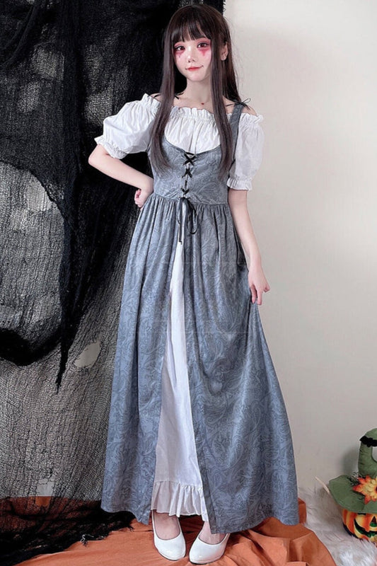 Pastoral Court Maid Costume Set