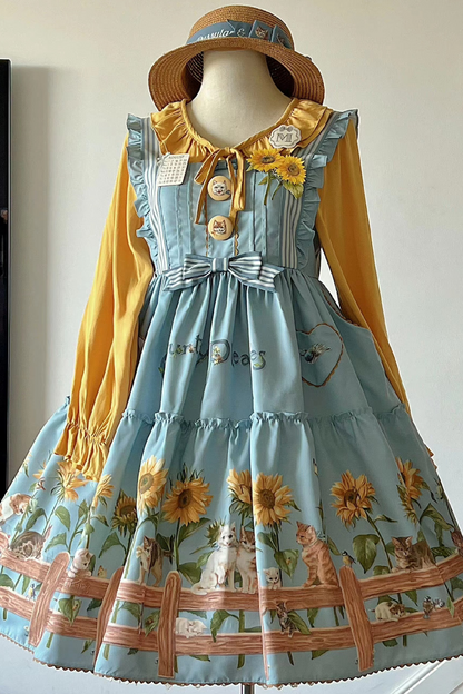 ひまわりドロップロリータセット