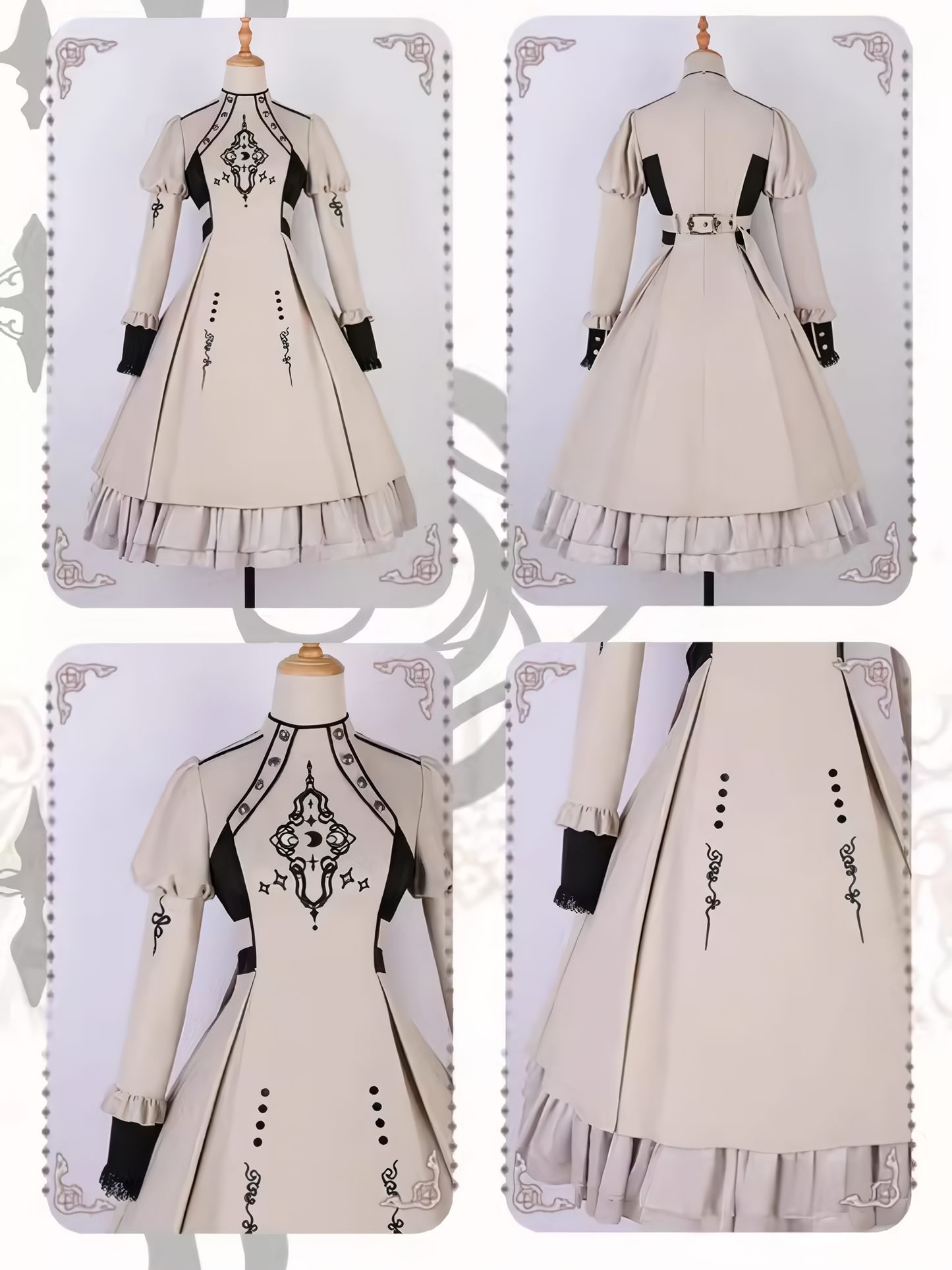 Moon Short Gothic Lolita Dark Dress