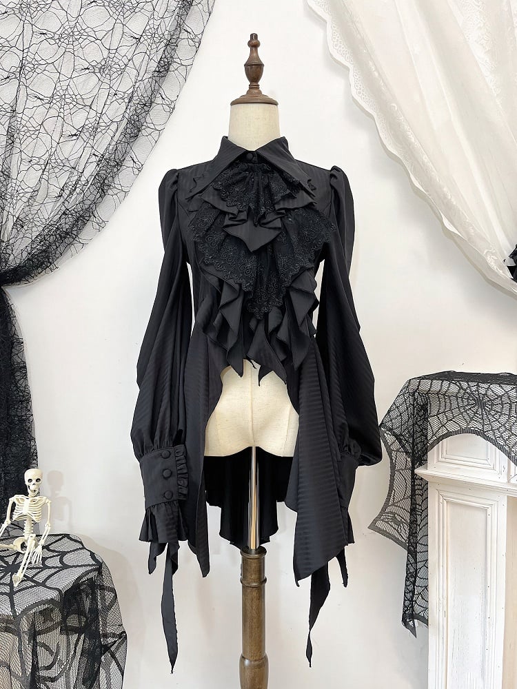【12月29日予約締切】ダークゴシックエレガントレースフリルジャボ