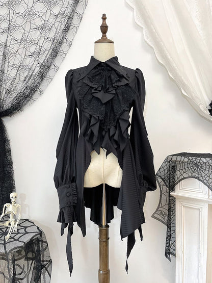 【12月29日予約締切】ダークゴシックエレガントレースフリルジャボ