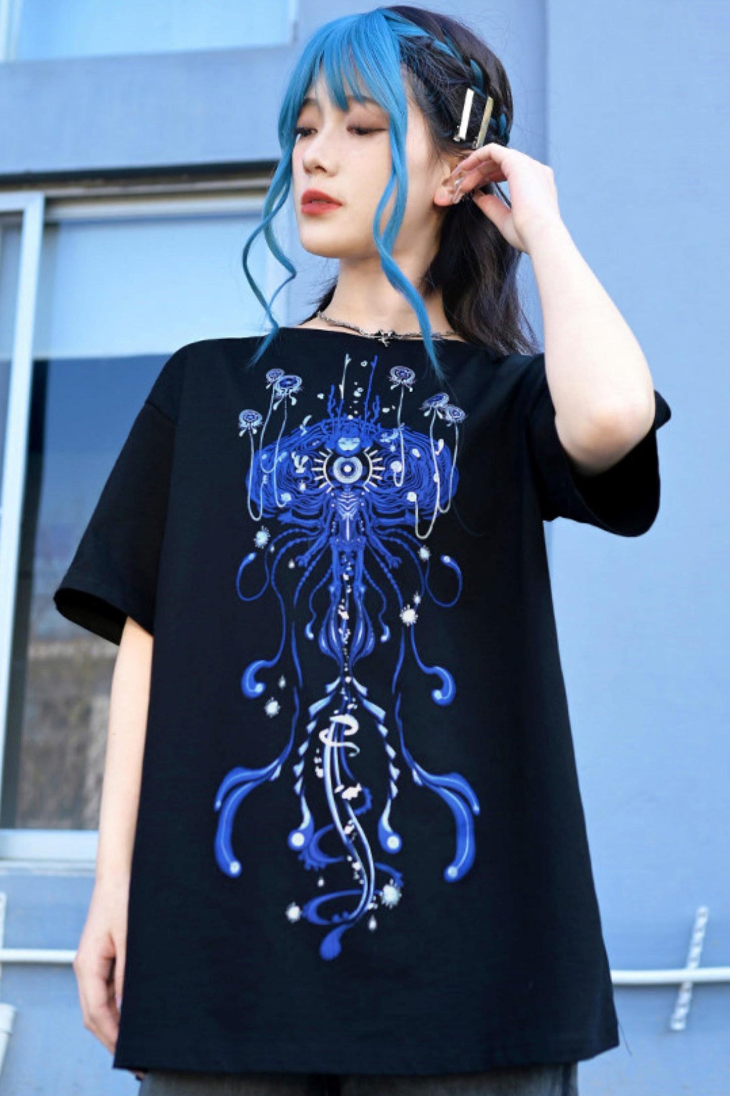 Blue Tears Cotton Top