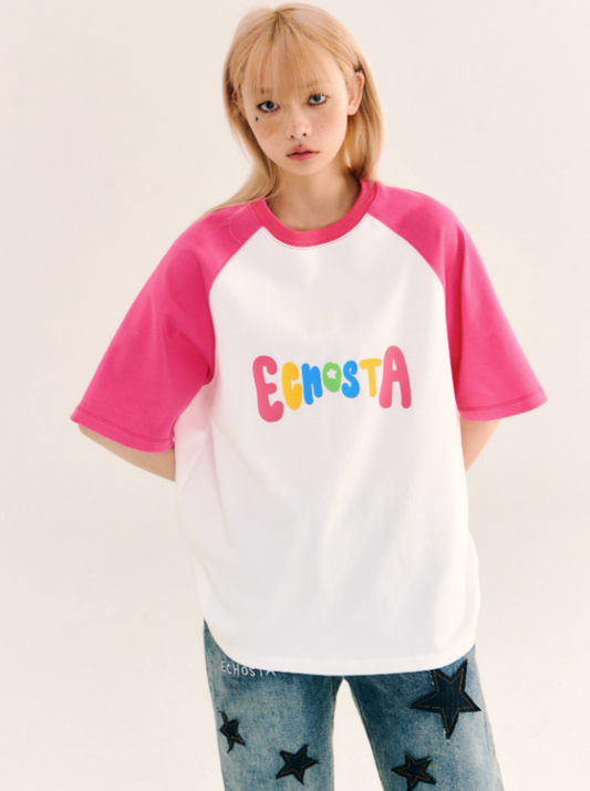 Color Contrast Rouse Pop T -shirt