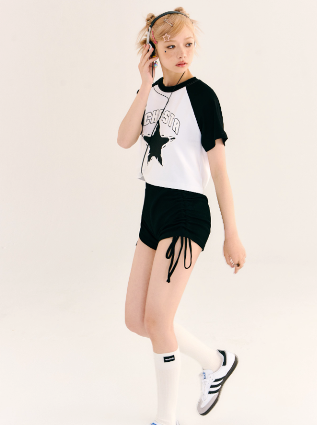 Short star T -shirt