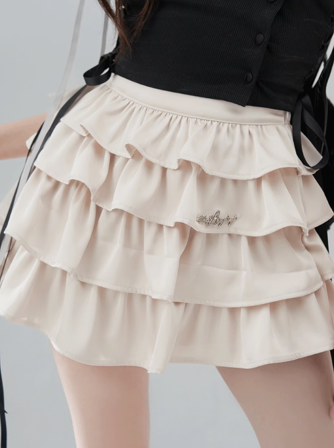 Ruffle Layer Cake Skirt