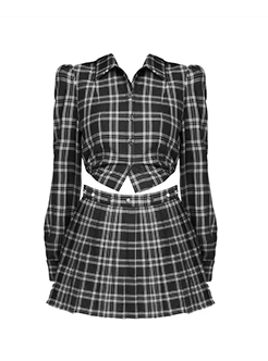 Cool Check Shirt + Check Skirt