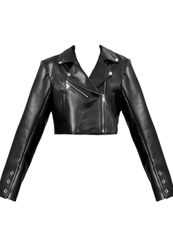 Mode Short Leather Jacket