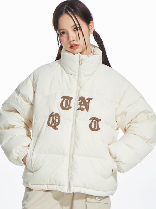 Mode Logo Warm White Duck Down