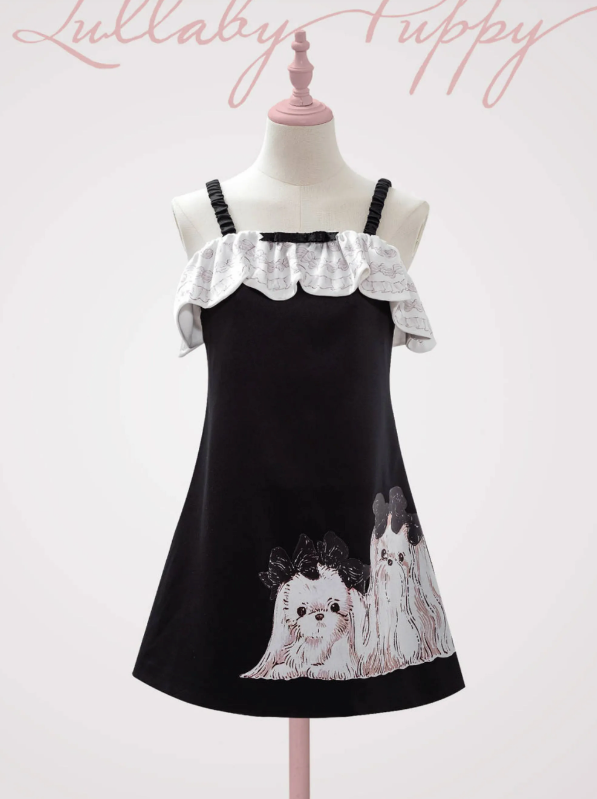 クリームマルチーズガーリーキャミソールワンピース【予約商品】