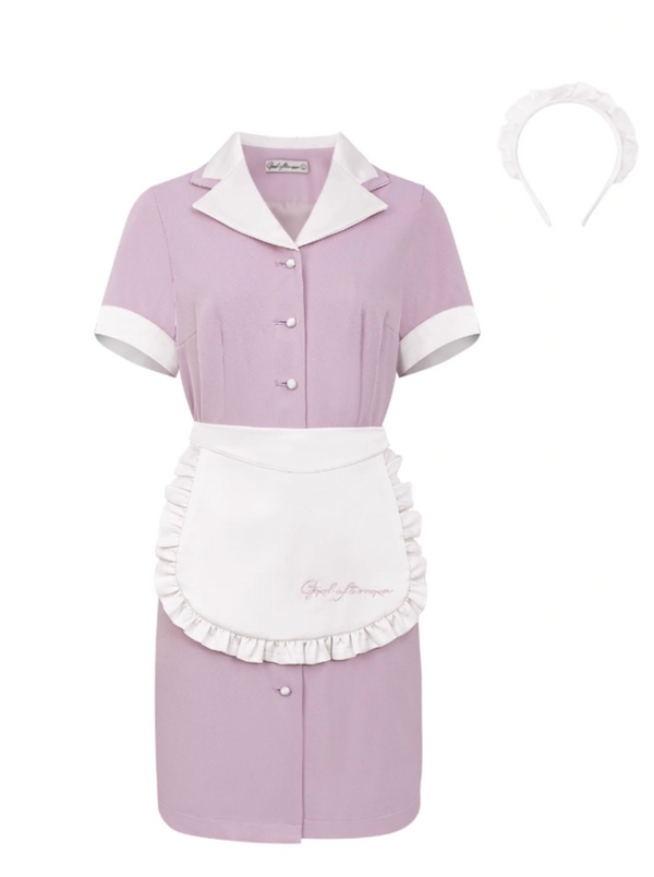 Summer Maid Style Dress + Catsuit + Apron