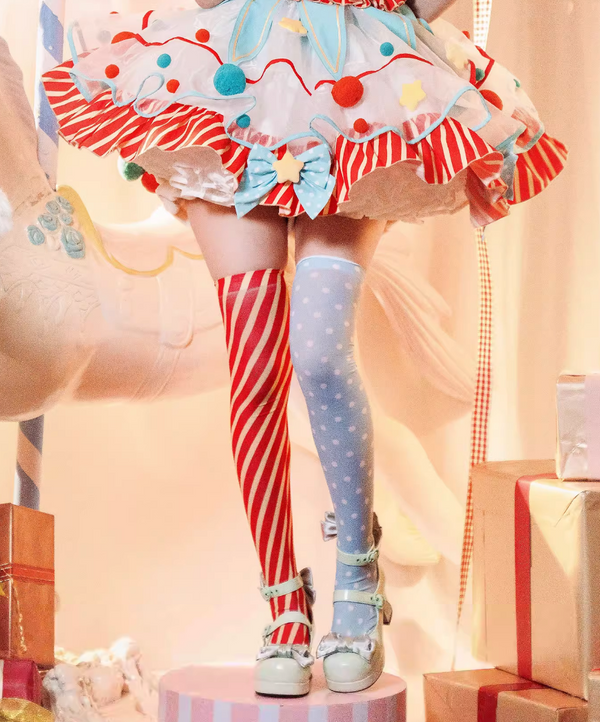 Circus Pierrot Bunny Dress Setup Complete