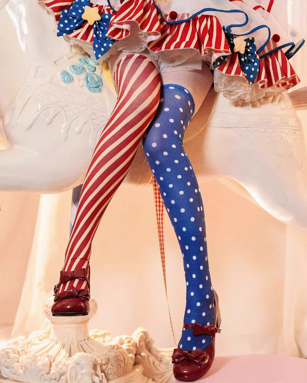 Circus Pierrot Bunny Dress Setup Complete