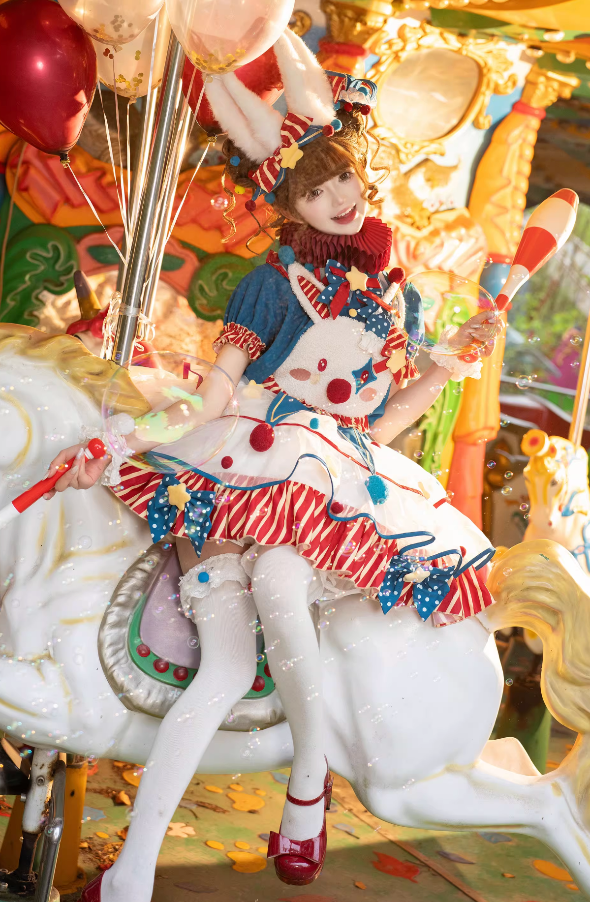 予約商品】サーカスピエロバニードレスセットアップコンプリート – Belchic 予約商品】サーカスピエロバニードレスセットアップコンプリート – Belchic