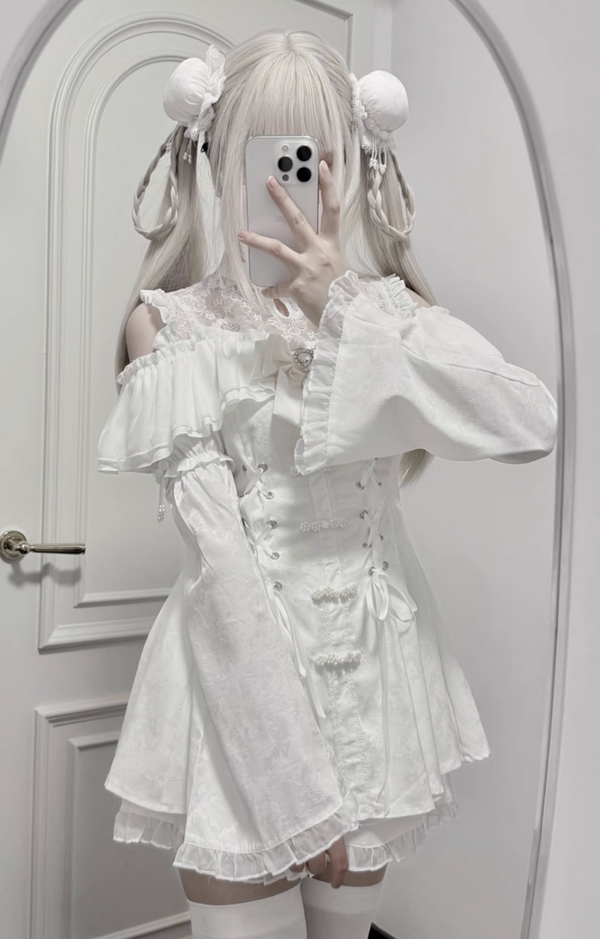 [Deadline for reservation: June 4] Mine China White/Black Dress Setup