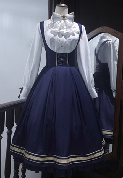 [Pre-order Deadline: August 30] Church Choir Gothic Cape Dress Set + Classical Blouse