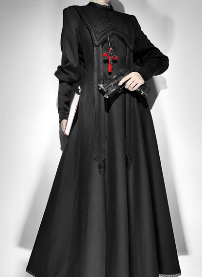 【9月13日截止预订】月夜修女祈祷哥特连衣裙