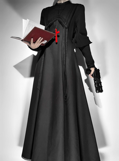 【9月13日截止预订】月夜修女祈祷哥特连衣裙