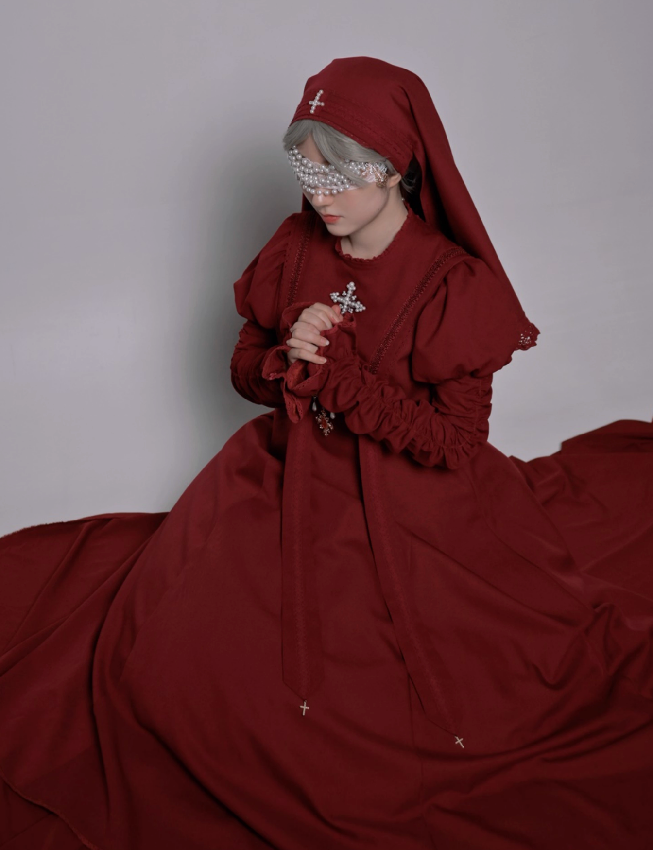 【9月13日截止预订】月夜修女祈祷哥特连衣裙