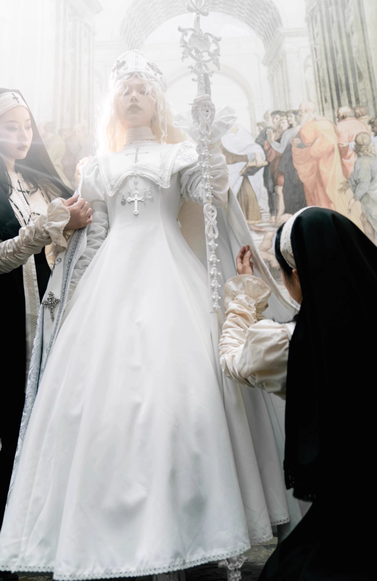 【9月13日截止预订】月夜修女祈祷哥特连衣裙