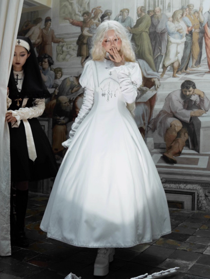 【9月13日截止预订】月夜修女祈祷哥特连衣裙