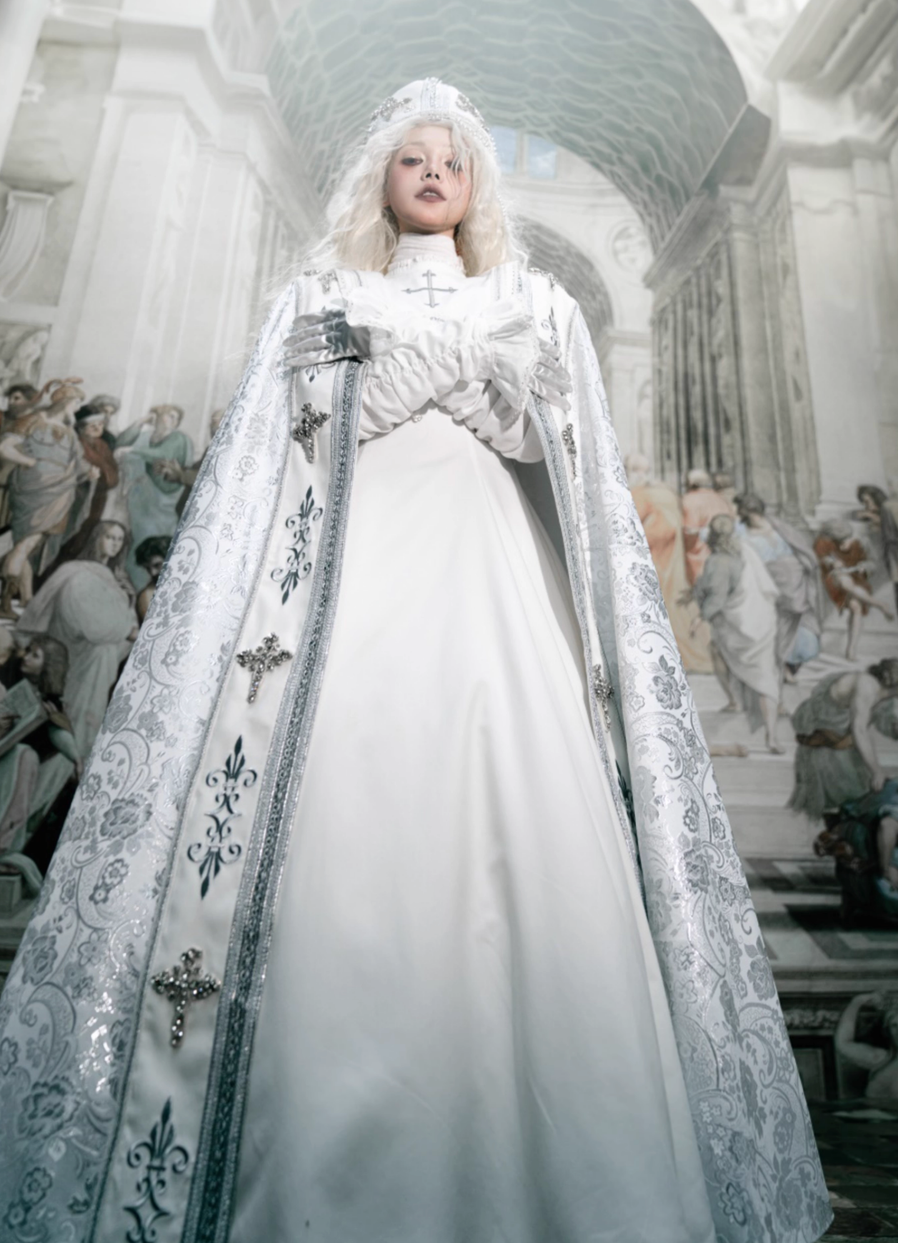 【9月13日截止预订】月夜修女祈祷哥特连衣裙