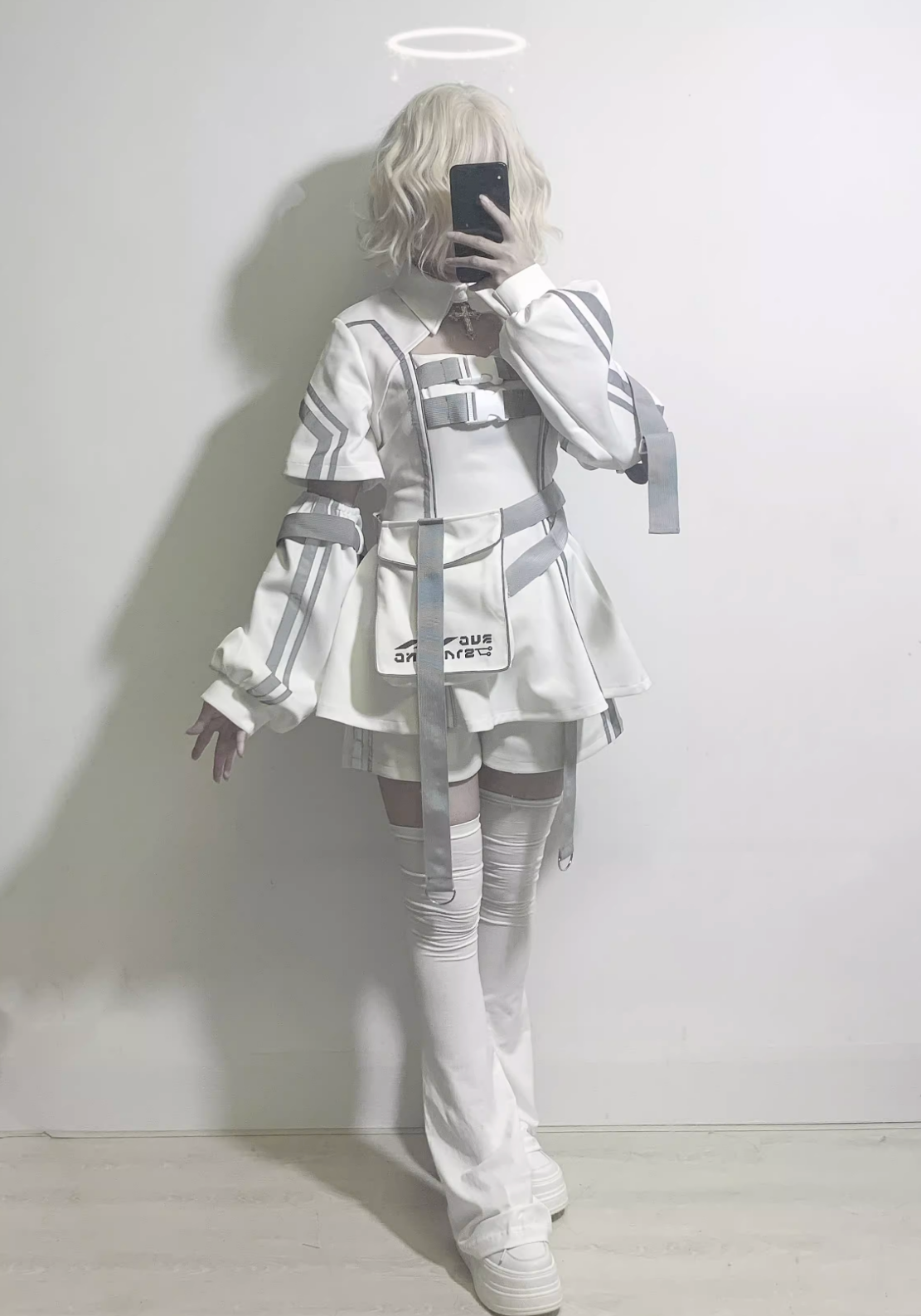 Cyber Punk Reflective Suit