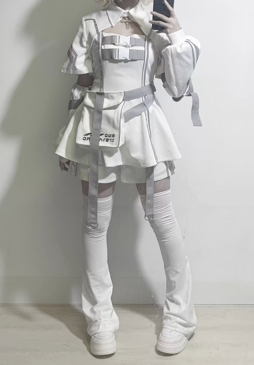 Cyber Punk Reflective Suit