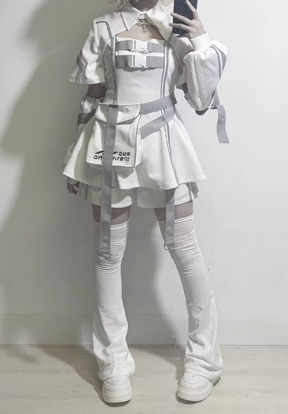 Cyber Punk Reflective Suit