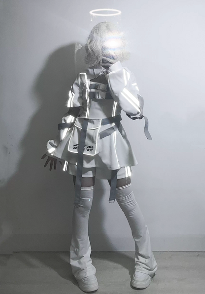 Cyber Punk Reflective Suit