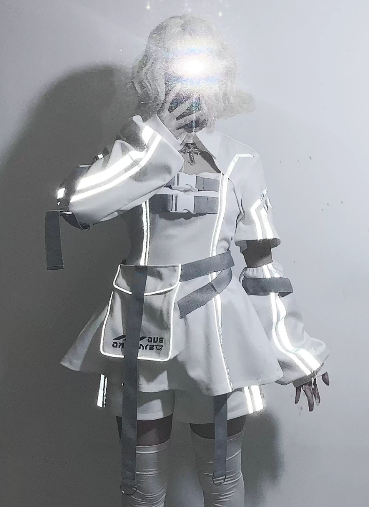Cyber Punk Reflective Suit