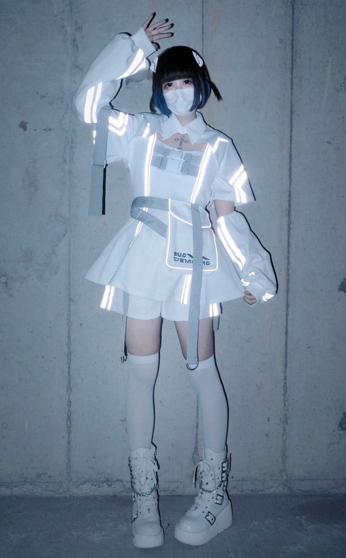 Cyber Punk Reflective Suit